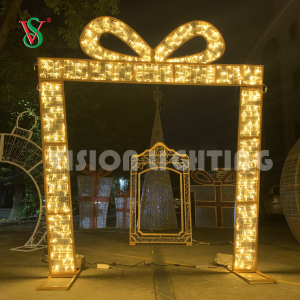 Festival LED Decorative Lights Christmas Ornaments 3D Sculpture Holiday String Lighting