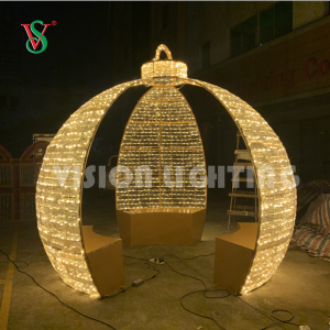 3D Fairy Style Christmas Decorative Lighting Sculpture String Lights 