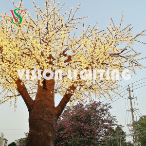LED Lighted Cherry Blossom Tree for Park Garden Christmas Holiday Outdoor Decoration
