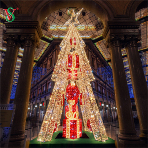 Christmas Decorations 3D Tree Sculpture 