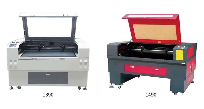 Máquina de corte y grabado láser 1390