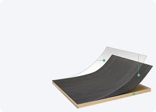 Antibacterial and antiviral laminate