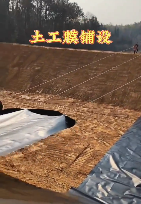 HDPE Composite Geomembrane Liner with Geotextile Backing