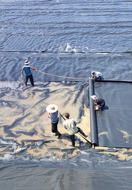 Durable Composite Drainage Net with Geotextile Lamination