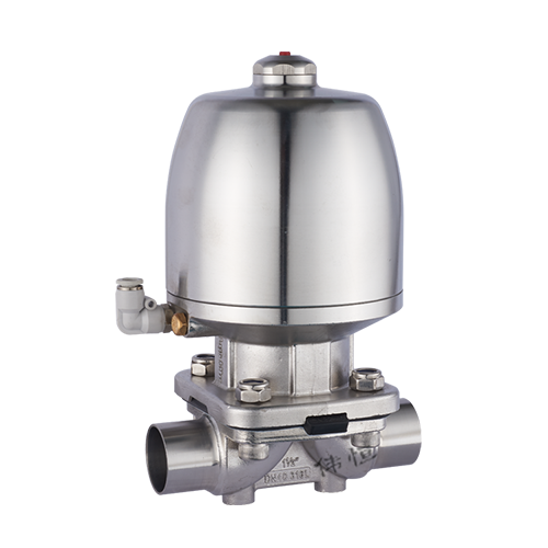 Stainless steel pneumatic actuator welded diaphragm valve Stainless steel pneumatic actuator welded diaphragm valve