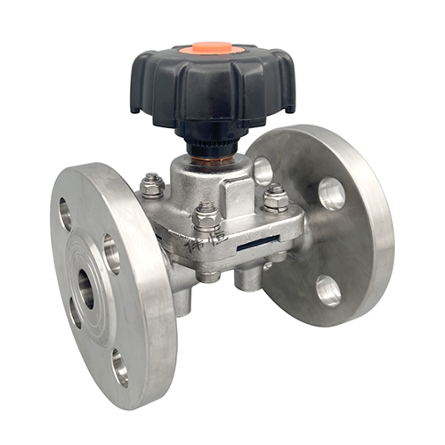 Sanitary flange diaphragm valve Sanitary flange diaphragm valve