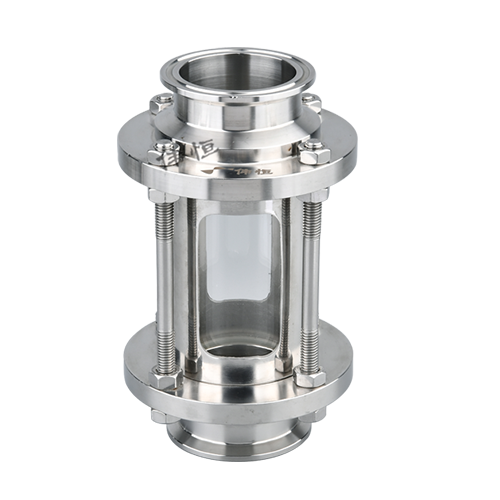 Sanitary pipe sight cup glass through quick installation sight glass Sanitary pipe sight cup glass through quick installation sight glass