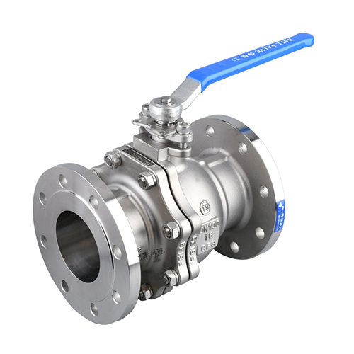 CF8 two-piece flanged ball valve CF8 two-piece flanged ball valve