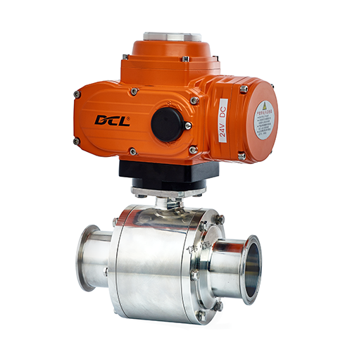 Electric forgings through quick card ball valves Electric forgings through quick card ball valves