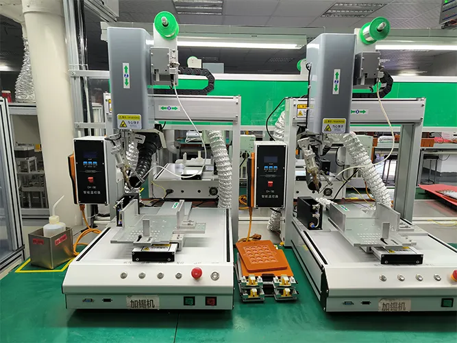 Semi-finished products - Soldering area