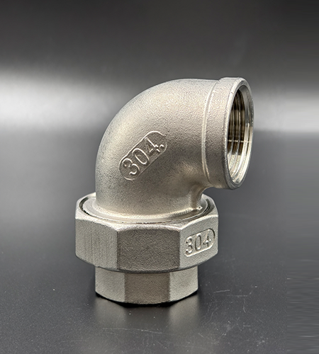 Stainless steel female thread union elbow Stainless steel female thread union elbow