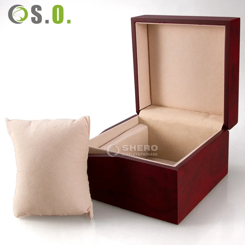 Wholesale Single Women Men Travel Watch Roll Case Box Pu Leather Watch Packaging Storage Box Display Watch Case