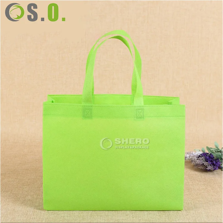 Ultrasonic Non Woven Shopping Bag Polypropylene Reusable Tote Bags with Logo Rpet Printing Gift Bag