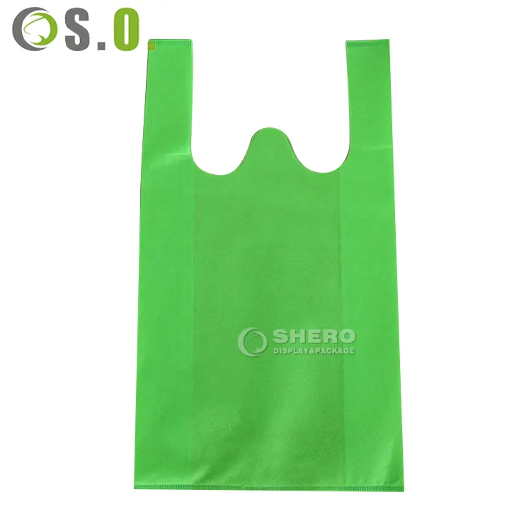 Wholesale Promotional Non Woven Bag Reusable Cloth Shopping Tote Bags PP Laminated Non Woven Shopping Bag With Logo Printed