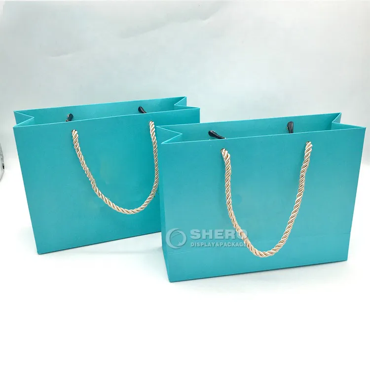 Wholesale Cheap Price Wholesale Cardboard Empty Green Paper Bag For Wedding Guests Door Gift