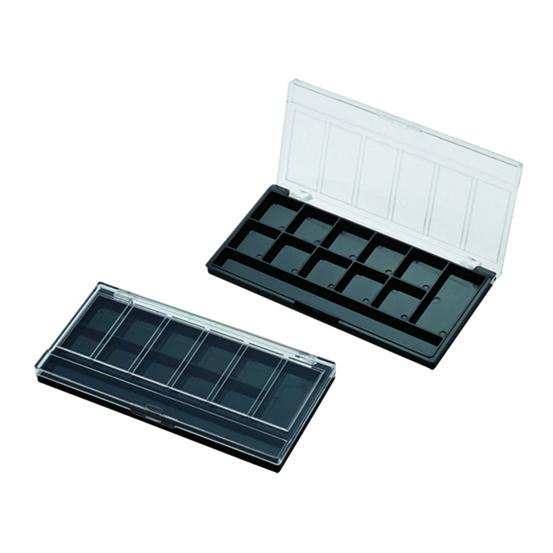 Compact Powder Case with Soft-Touch Finish