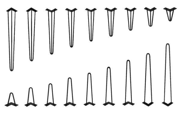 Piernas de horquilla