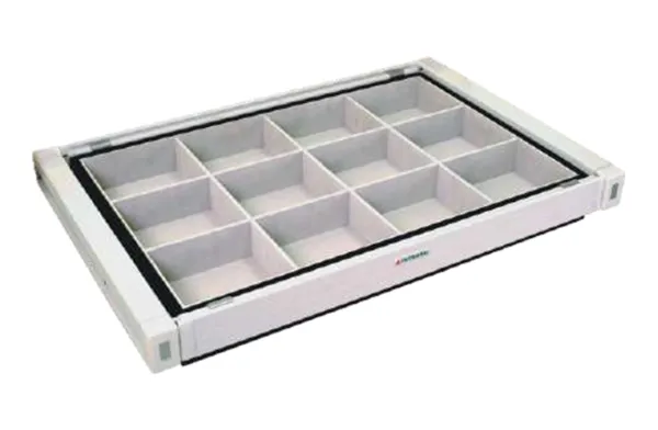 Caja de almacenamiento de joyas deslizantes de color infantil de alta gama GB05