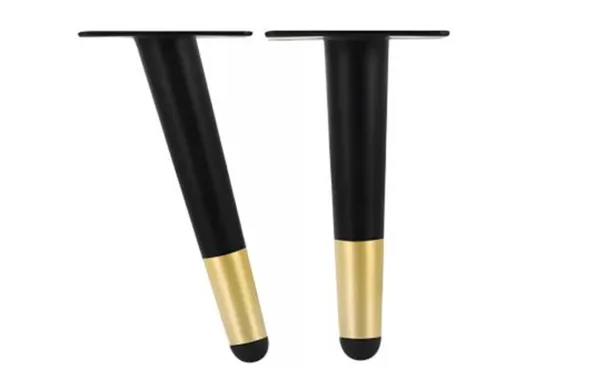 家具腿L30467倾斜的锥形金属家具腿