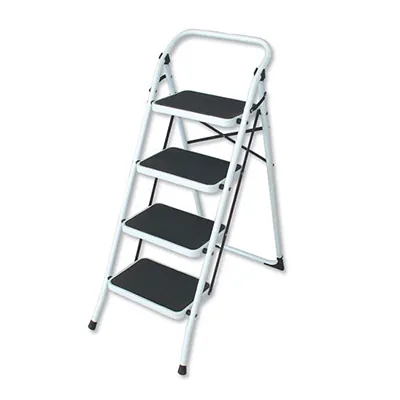 Steel folding ladder strong steel frame for long use home helper CQX504