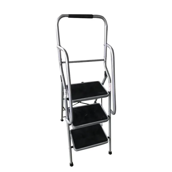 Steel folding ladder with handrail for painting jobs CQX803-2