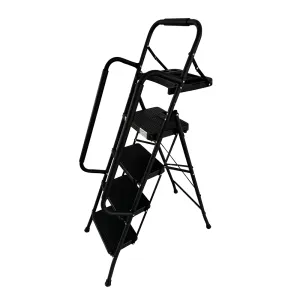 Household folding ladder stable base support