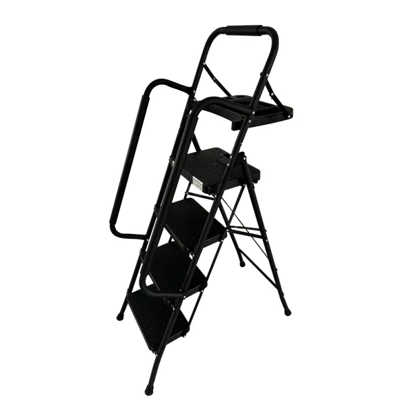 Household folding ladder stable base support
