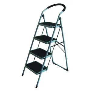 Steel folding ladder safe household ladder for maintenance work CQX604