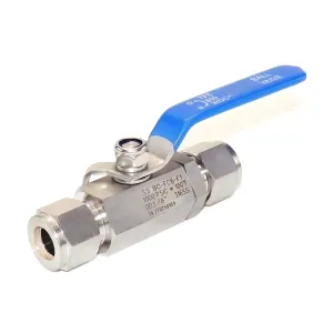 Compression fitting straight Bo ball valve