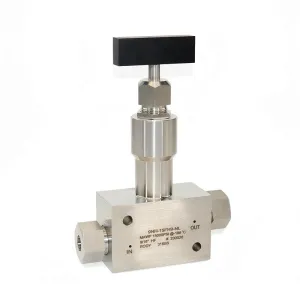 Cryogenic high-pressure needle valve