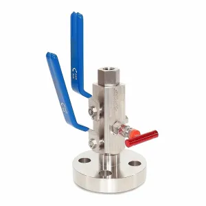 SBB double ball discharge valve