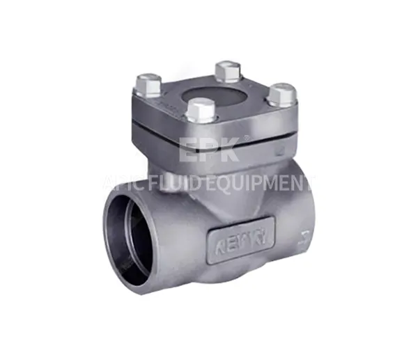 Rotary lift check valve