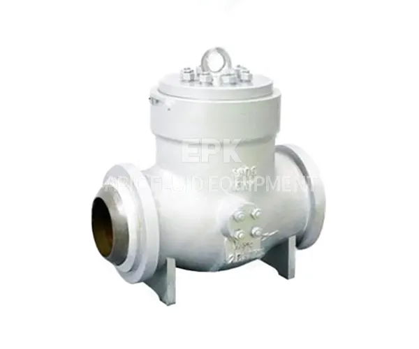Supply inclined disc check valve