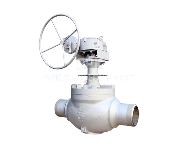 Fixed ball valve installed at ultra-low temperature