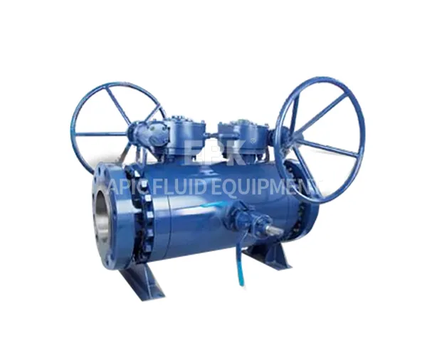 Double ball fixed ball valve manufacturer