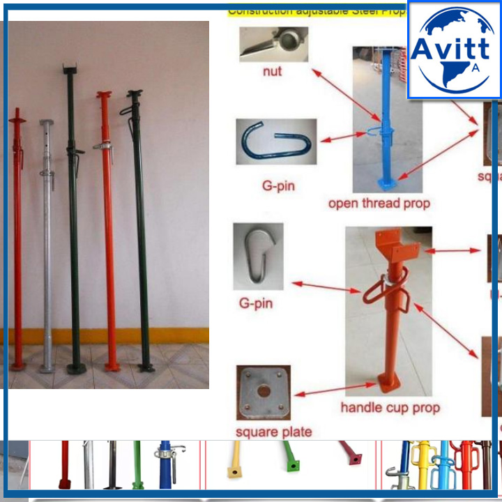 Adjustable Steel Prop or Single Prop to support China Manufacturers ...