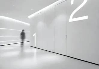 Clean Aluminum Corrugated Wall Panel