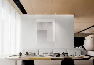 Solid Color Aluminum Honeycomb Interior Wall Panel