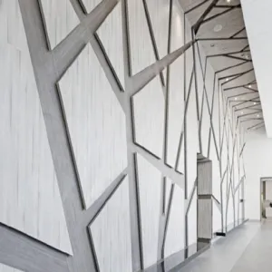 Angular Geometric Aluminum Wall Cladding