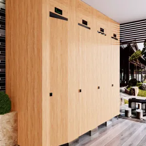 Open-Air Steel Toilet Partition System