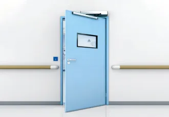 Automatic Corridor Steel Door