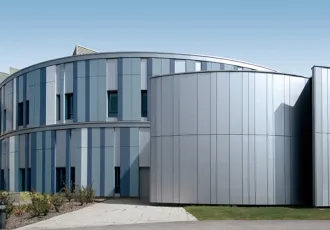 Silver Gray A1 Fire-Resistant Steel Composite Panels