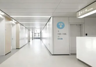Hospital Corridor Steel Wall Panel for Healthcare Interior