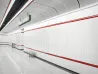 Porcelain Enameled Steel Panel for Modern Transit Corridors