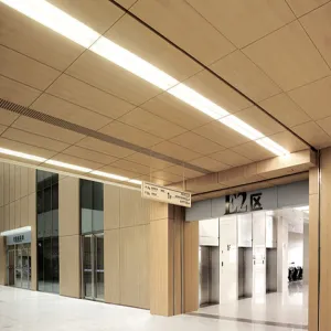 Wood Grain Aluminum Corrugated Panel