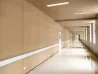 Wood Grain Steel Wall Panel for Hospital Interior Decoration
