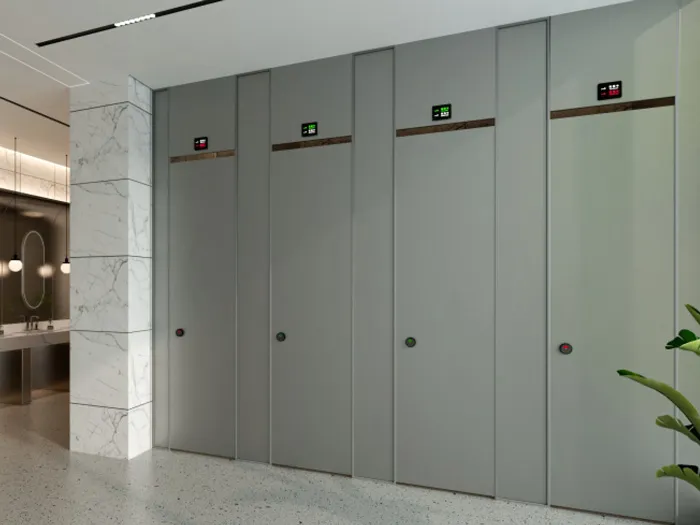 Smart Status Indicator Steel Toilet Partitions