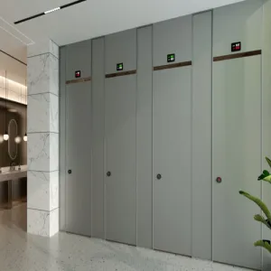 Smart Status Indicator Steel Toilet Partitions