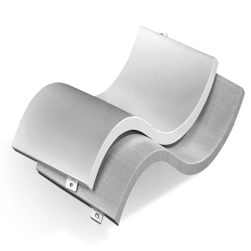 Wave-Form Double Curved Aluminum Panel