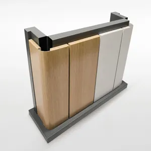 Modular Steel Wall Panel System for Interior Decoration